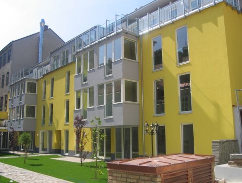 Innenhof nach dem Ausbau